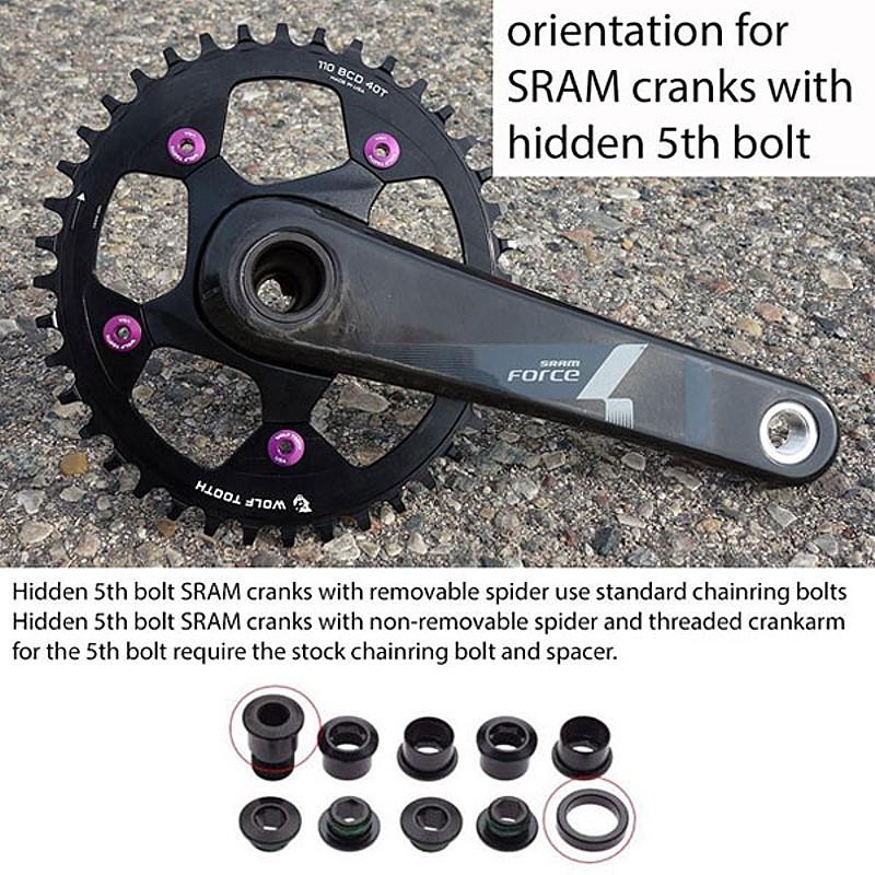 ウルフトゥース Drop stop Chainring（ドロップストップチェーンリング