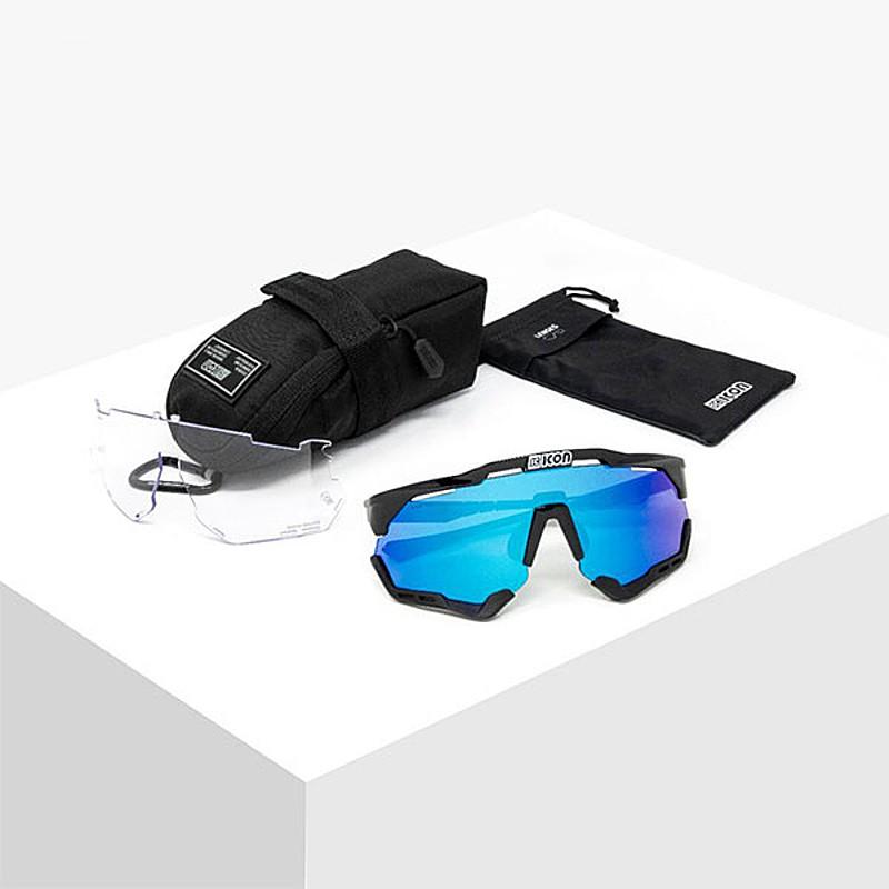 シーコン AEROSHADE（エアロシェード）Black Gloss マルチミラーレンズ SCICON送料無料