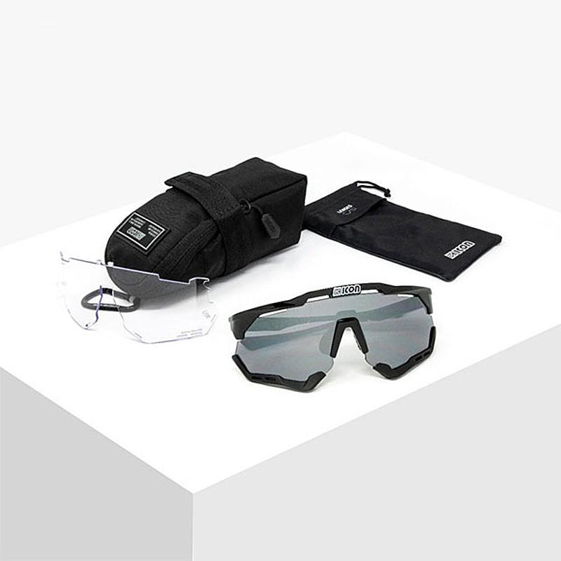 シーコン AEROSHADE（エアロシェード）Black Gloss マルチミラーレンズ SCICON送料無料