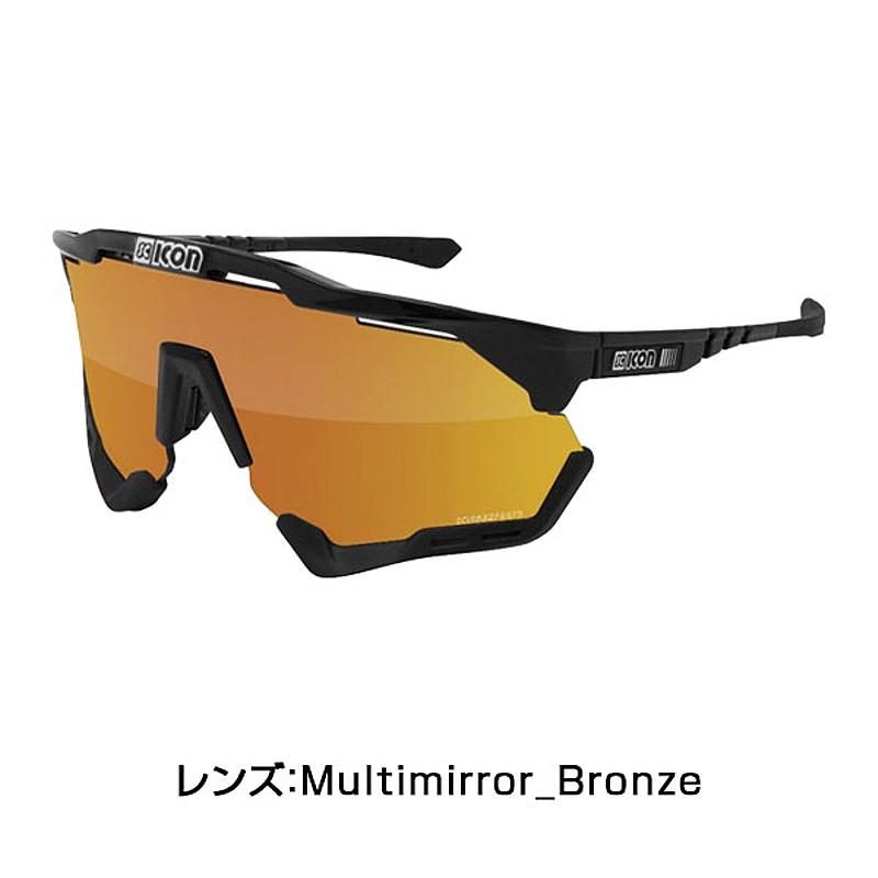 シーコン AEROSHADE（エアロシェード）Black Gloss マルチミラーレンズ SCICON送料無料