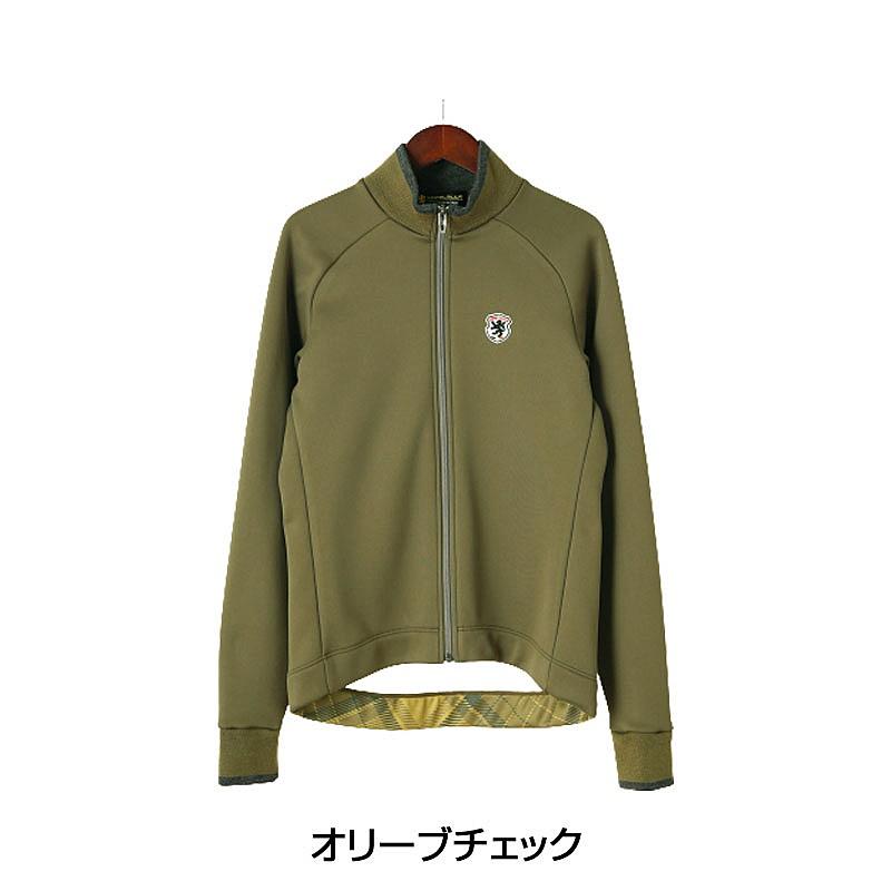 KAPELMUUR レトロジャケット size:WXL オリーブチェック カペルミュール レトロジャケット オリーブチェックkpjk169 KAPELMUUR