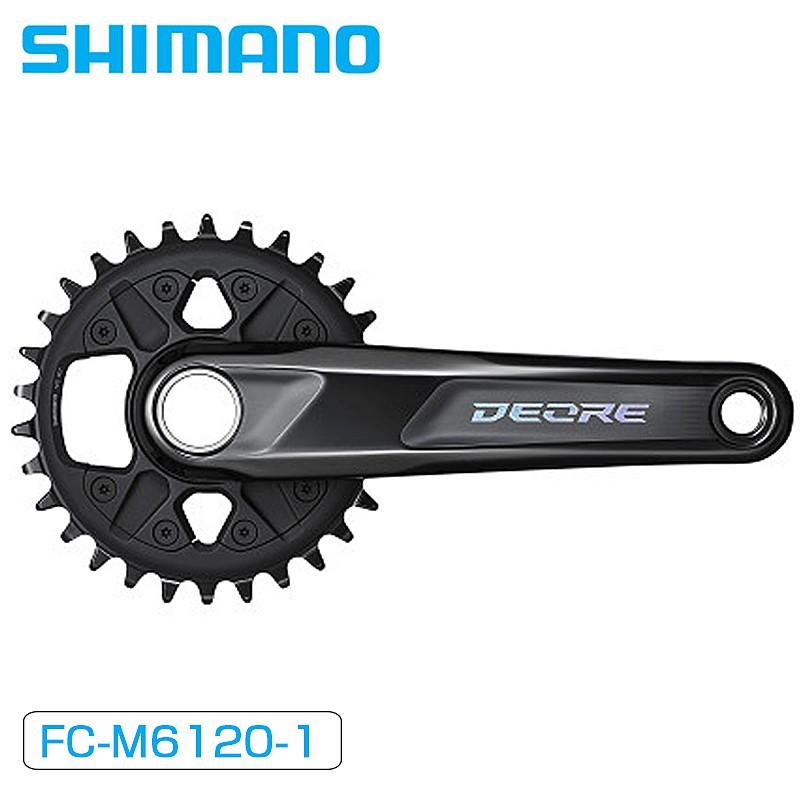 SHIMANO FC-M6120 クランク　mtb シマノ FC-M6120-1 2ピース クランクセット 148 mm 30T O.L.D.
