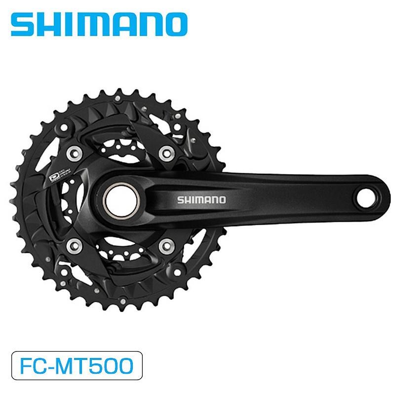 シマノ（SHIMANO） FC-MT500 2ピース クランクセット MTB 3x10スピード