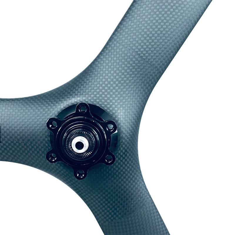 ターン 【アウトレット】Kitt design CarbonTri-spoke F-Wheel for