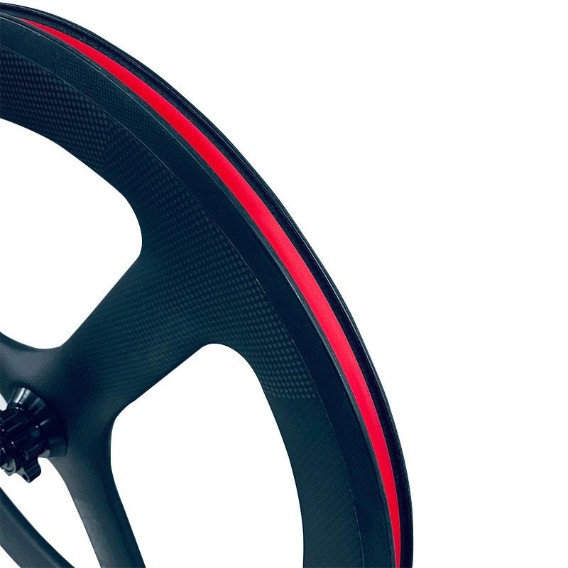 ターン 【アウトレット】Kitt design CarbonTri-spoke F-Wheel for