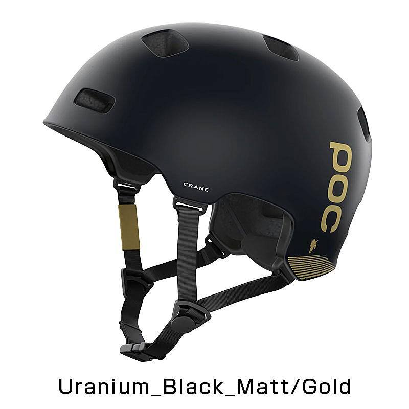 スキー・スノーボードアクセサリー POC CRANE MIPS FABIO ED. Crane MIPS Bike Helmet に Uranium Black Matt | POC (JP) スキー・スノーボードアクセサリー
