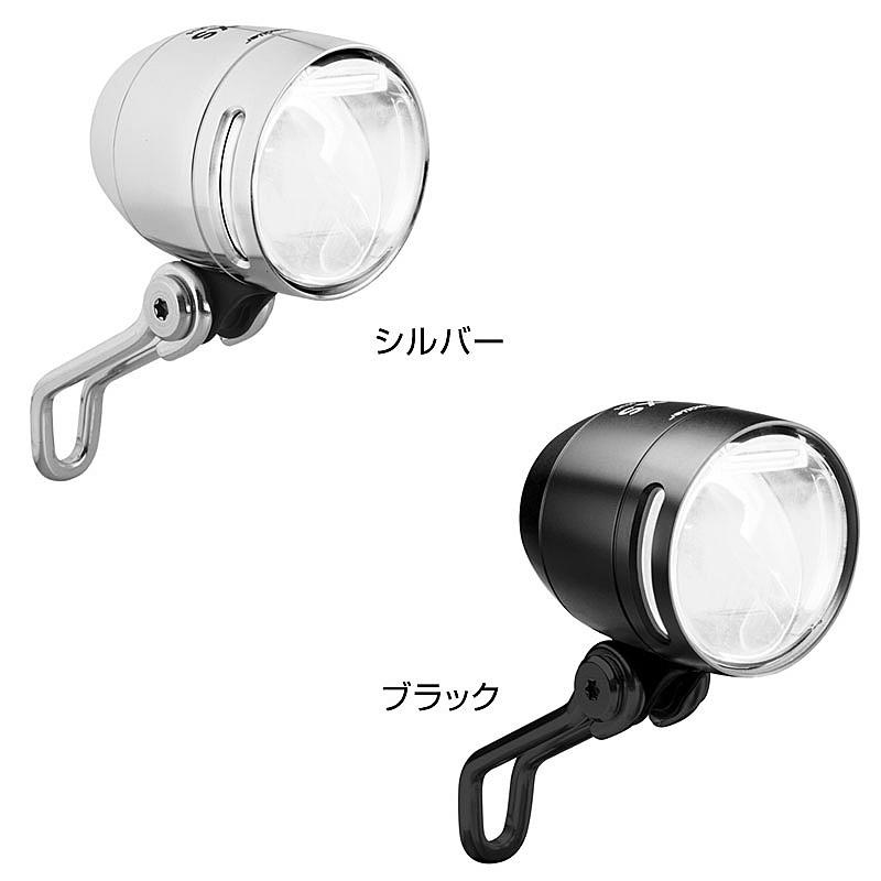 ブッシュ＆ミューラー IQ-XS ハブダイナモライト 250ルーメン 銀ドイツ製 BUSCH MULLER Lumotec IQ-XS
