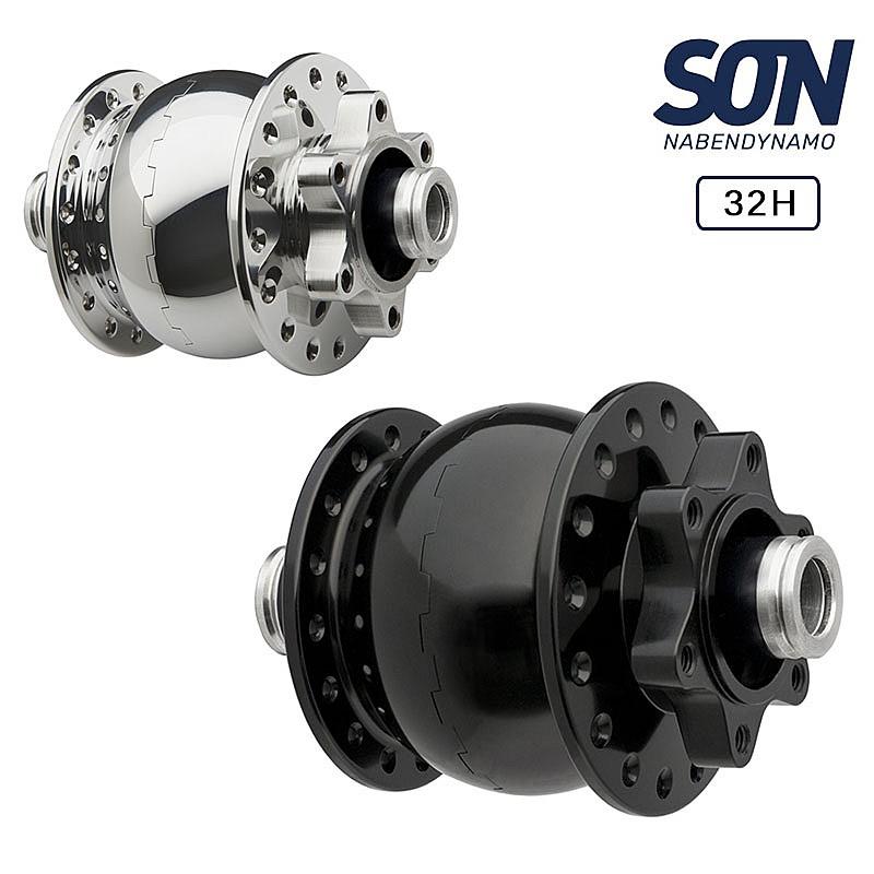 ソン ナベンダイナモ SON 28ディスク 6穴 12mmスルーアクスル用 32H 