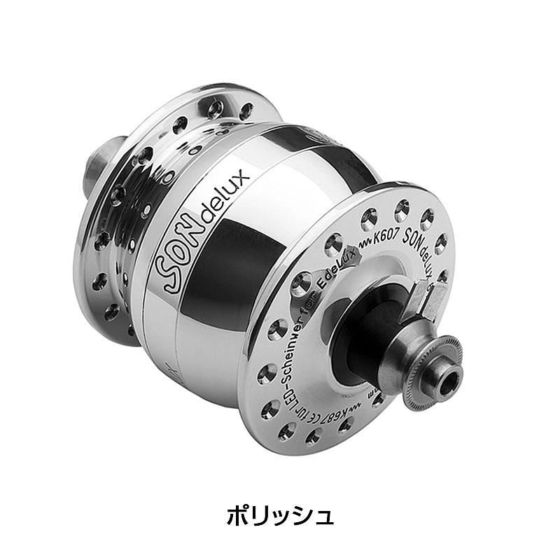 SON ハブダイナモ フロントホイール700c ソン ナベンダイナモ SON デラックス フロントハブダイナモ