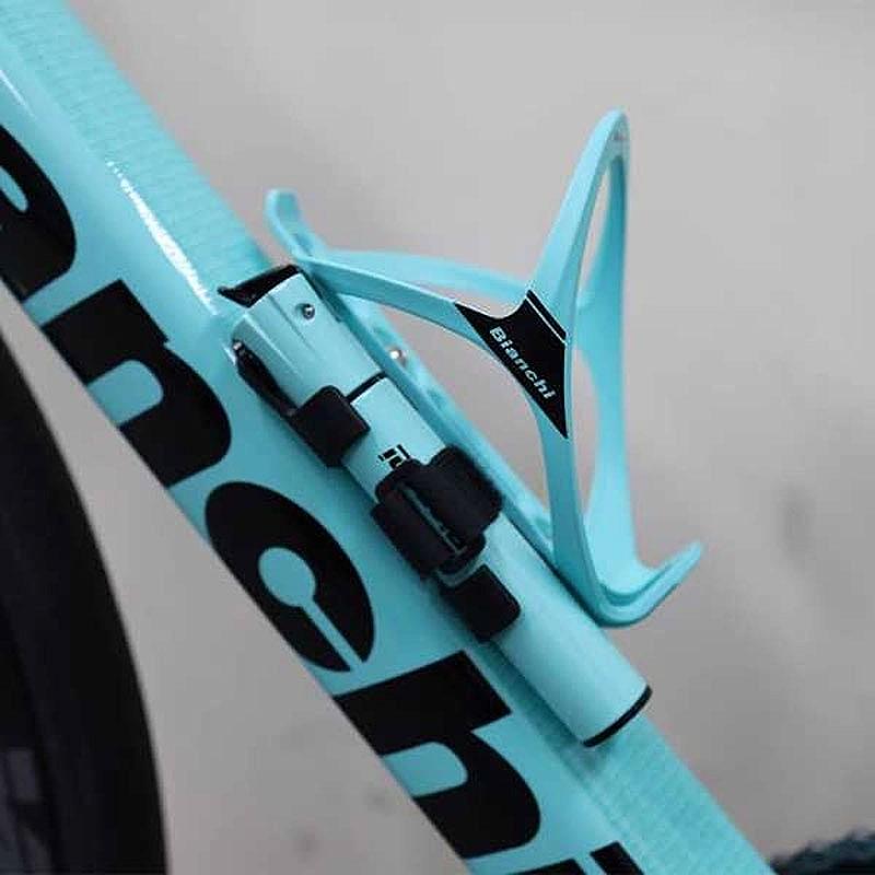 貴重新品 Bianchi フロアポンプ 　ビアンキ　ロードバイク等に　チェレステ BIANCHI ( ビアンキ ) フロアポンプ フロアポンプA チェレステ