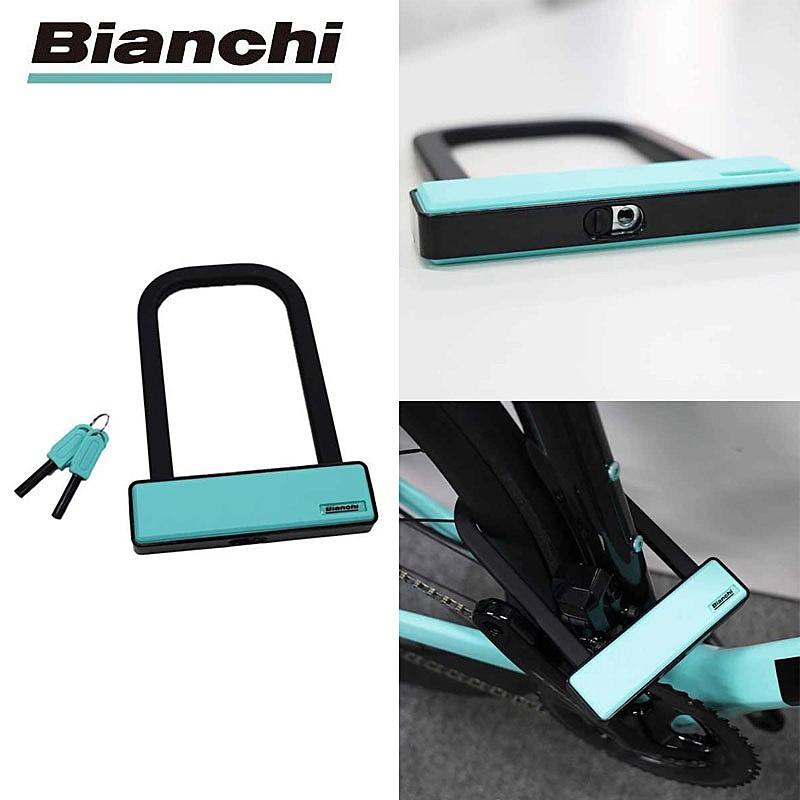 Bianchi ビアンキ 【ビアンキ純正パーツ】U字ロック : 自転車の