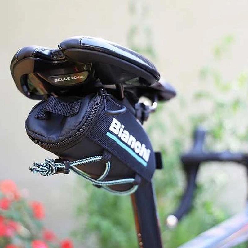 Bianchi ビアンキ サドルバックスモール : 自転車のQBEI Yahoo
