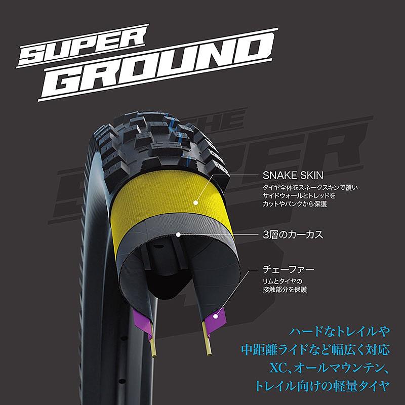 シュワルベ RACING RALPH （レーシングラルフ）Super Ground チューブレスタイヤ 27.5インチ 29インチ SCHWALBE｜qbei｜06