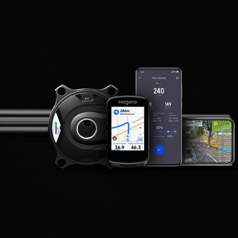 新型170mm Magene(マージーン)PES-P515 パワーメーター Magene（マージーン）PES-P515 Baseスパイダー型パワーメーター