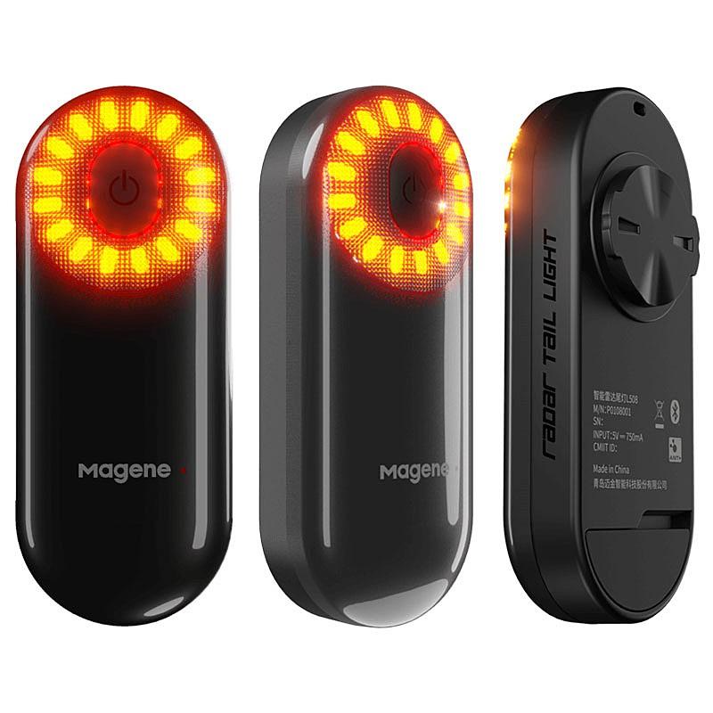 マージーン L508 リアビューレーダーテールライト リア 充電式 リア
