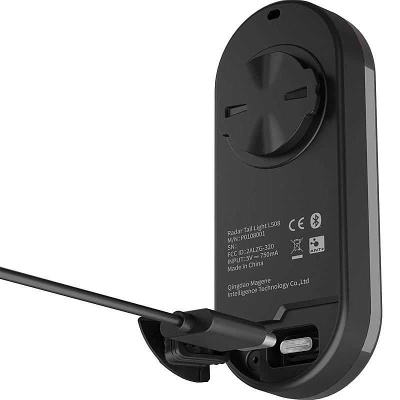 マージーン L508 リアビューレーダーテールライト リア 充電式 リア