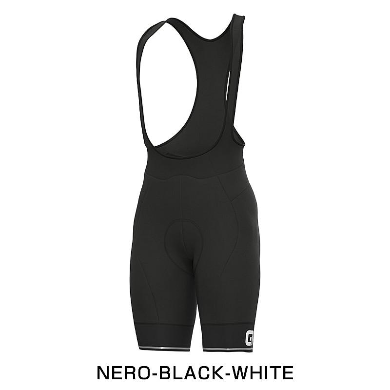 アレ CORSA BIBSHORTS （コルサビブショーツ）NERO-BLACK-WHITE ale