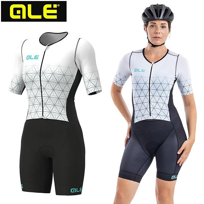 アレ MAUI W TRIATHLON UNITARD （マウイWトライアスロンユニタード）WHITE ale pi649213自転車の