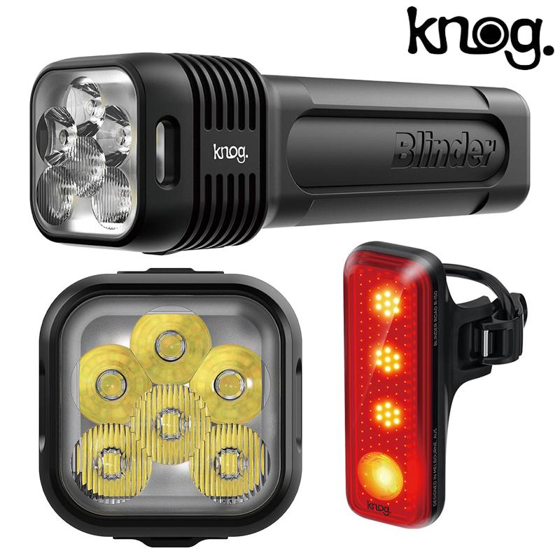 knog.（ノグ） NEW BLINDER 1300 ＆ BLINDER R150 前後ライトセット