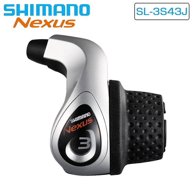 シマノ SL-3S43J インター3ハブ用 シフトレバー 1650mm シルバー
