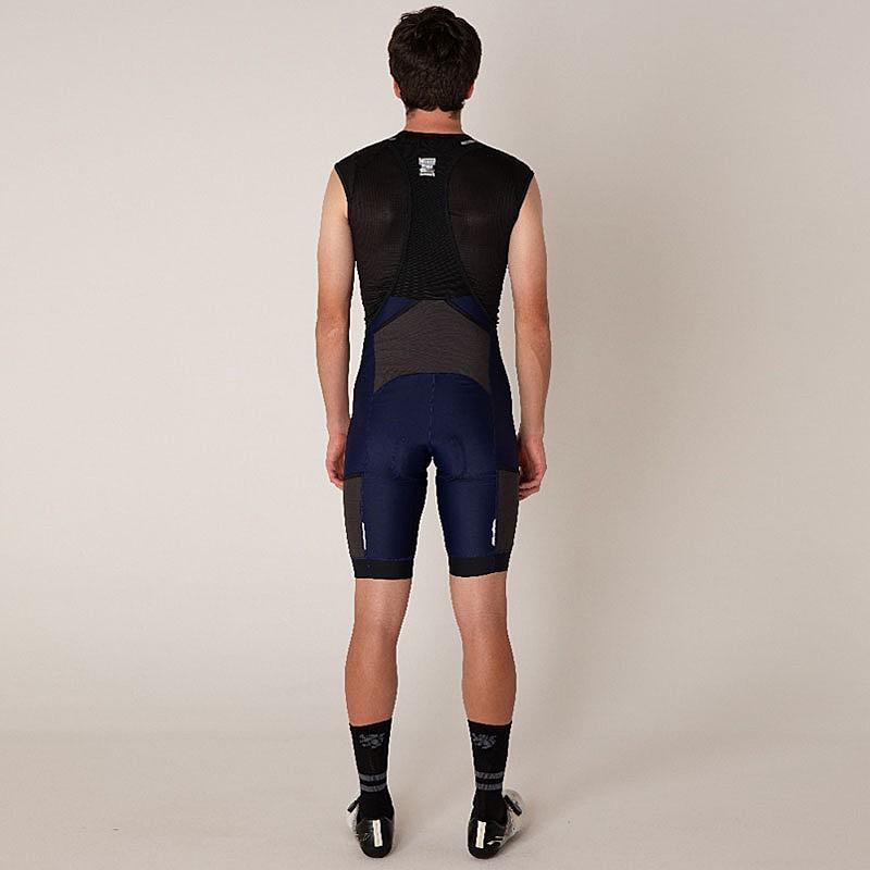 カペルミュール ビブショーツ クロスオーバー2 ゴールドパッド