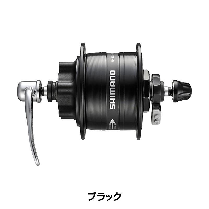 シマノ（SHIMANO） DH-3D32-QR ディスクハブ ダイナモ 36H 3ワット 6