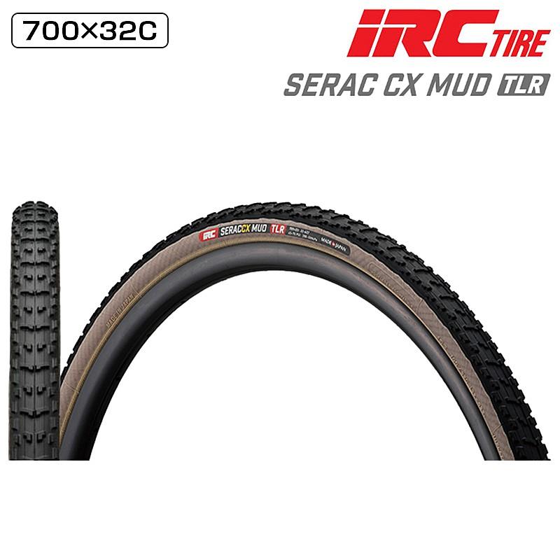 新品★IRCタイヤSERAC CX MUD TLR 700x32C 2本セット IRC SERAC CX MUD TUBELESS 700×32c（2本） IRC SERAC CX MUD
