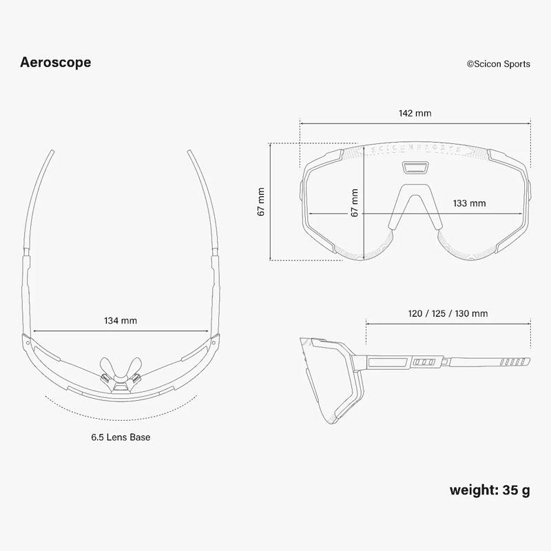 シーコン AEROSCOPE （エアロスコープ）フレームカラー：WHITE_GLOSS マルチミラーレンズ SCICON送料無料_11