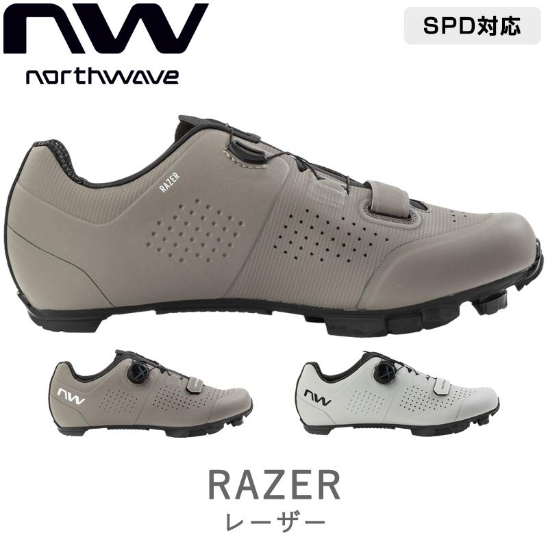 NORTHWAVE（ノースウェーブ） RAZER （レーザー）SPDシューズ : 自転車