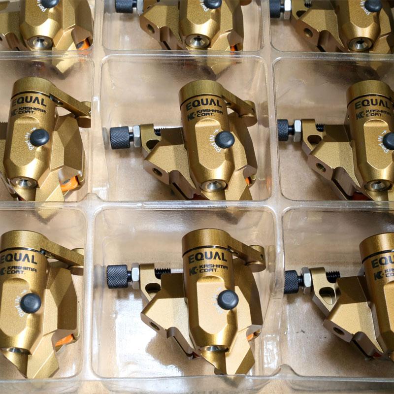 グロータック EQUAL 機械式ディスクブレーキキャリパー（カシマコート