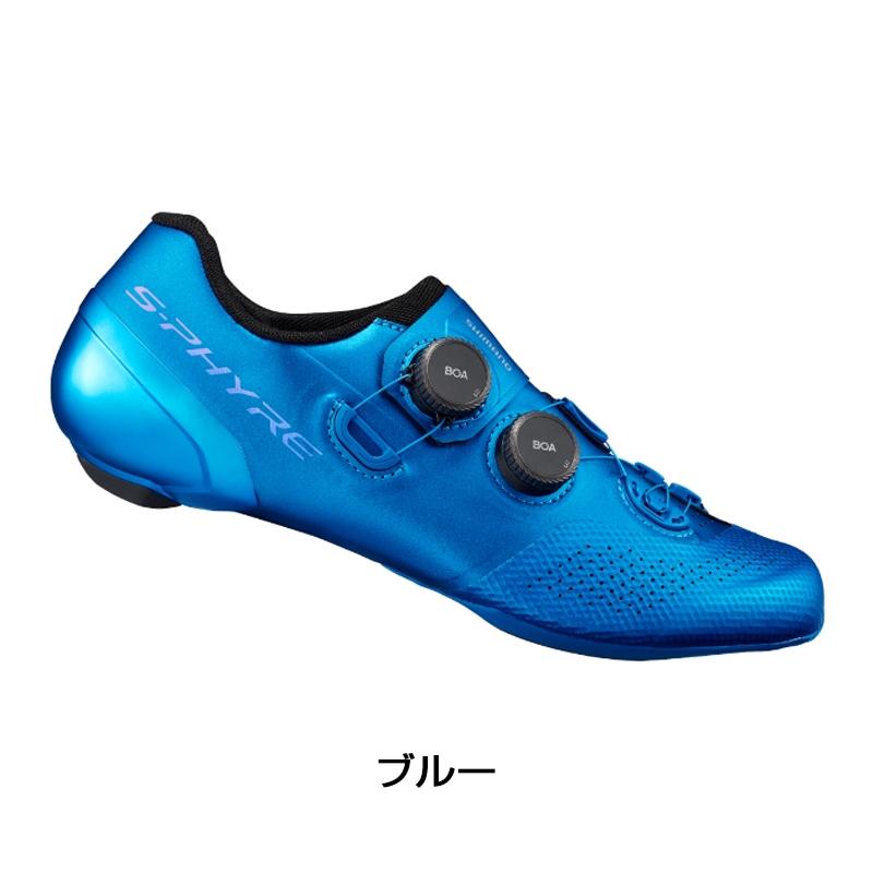 シマノ SH-RC902 S-PHYRE 38 ワイド シマノ)SPD-SLビンディングシューズ S-PHYRE RC902 ブルー