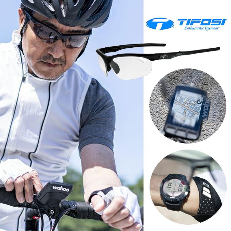 Tifosi Opticsティフォージ・オプティクス 【サイコンが見やすくなる 