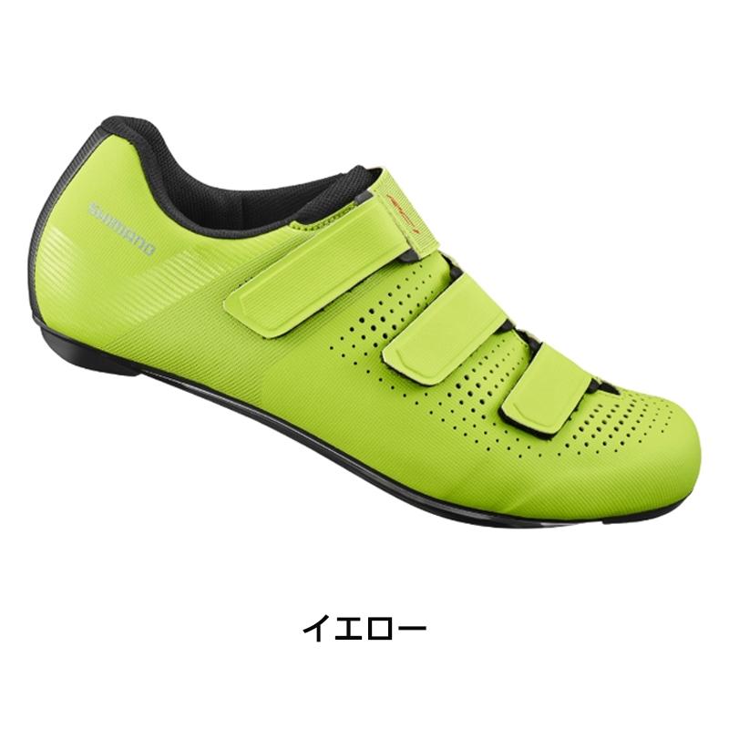 SHIMANO  ビンディングシューズ 　RC1 SH-RC100 　イエロー シマノ（SHIMANO） RC1（SH-RC100）SPD-SLビンディングシューズ