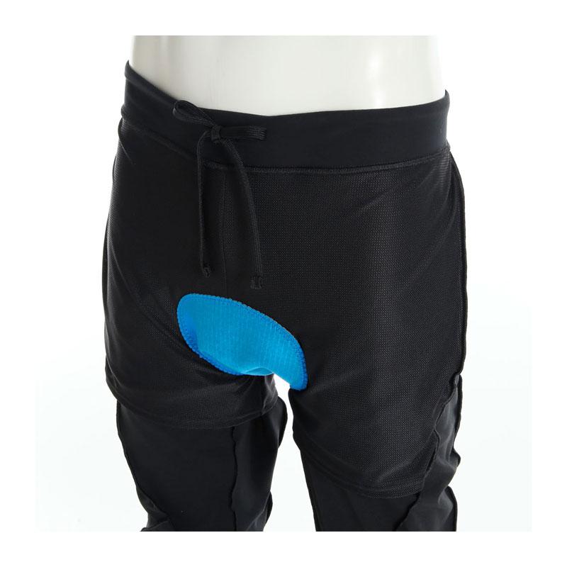 カペルミュール ストレッチパンツ プルミエパッド ブラック kplp045