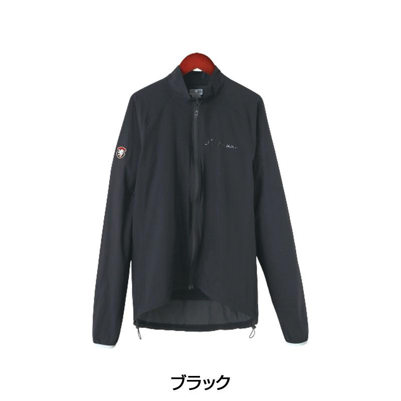 カペルミュール ストレッチウインドブレーカー ポケッタブル ブラック
