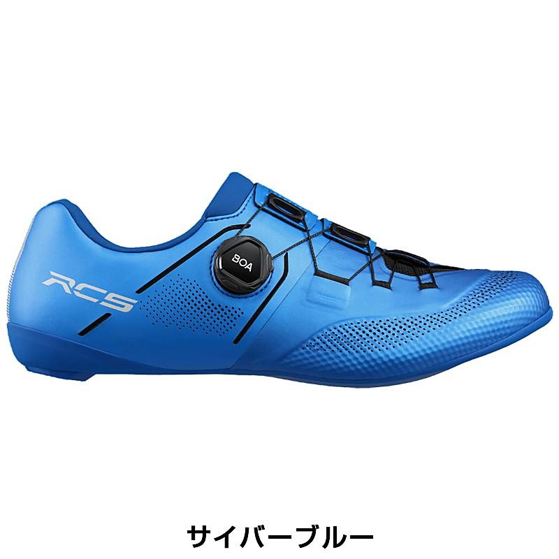 SHIMANO RC5 シューズ 45 ブルー BOAフィット シマノ（SHIMANO） RC5 （SH-RC503）SPD-SLビンディングシューズ SPD