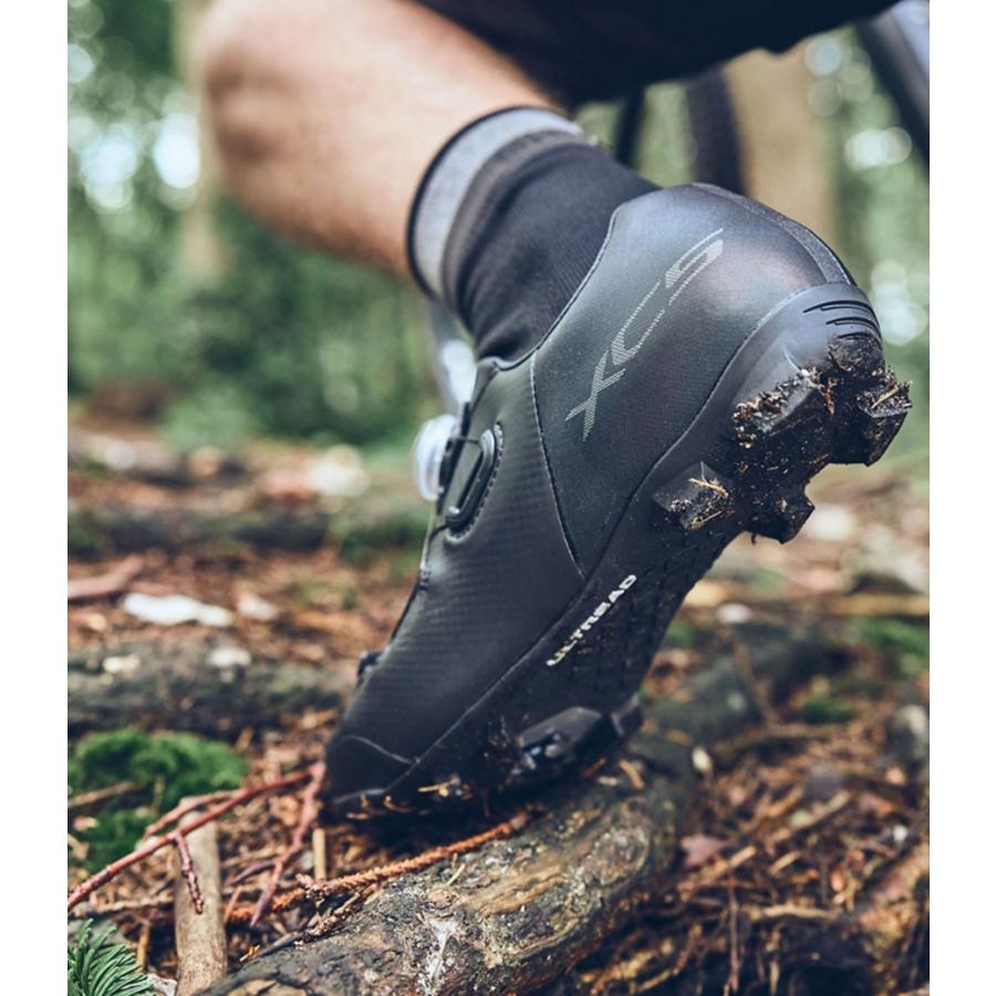 SHIMANO XC5 シューズ 42 ブラック シマノ XC5（SH-XC502）ブラック SPD MTBシューズ 特価品（現品限り