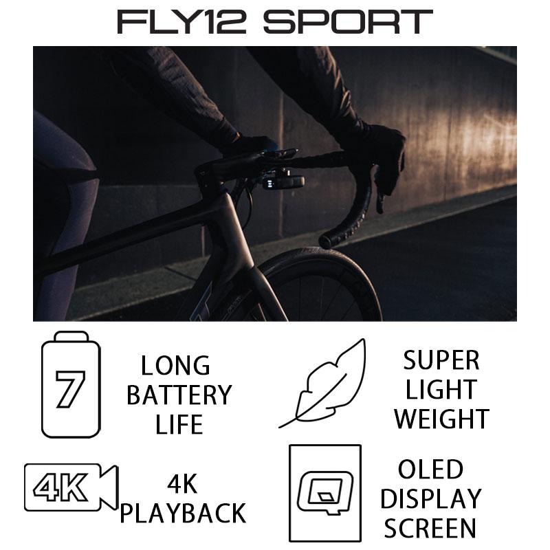 サイクリック FLY12 SPORT（フライ12スポーツ）サイクリングドライブレコーダー フロントライト CYCLIQ｜qbei｜08