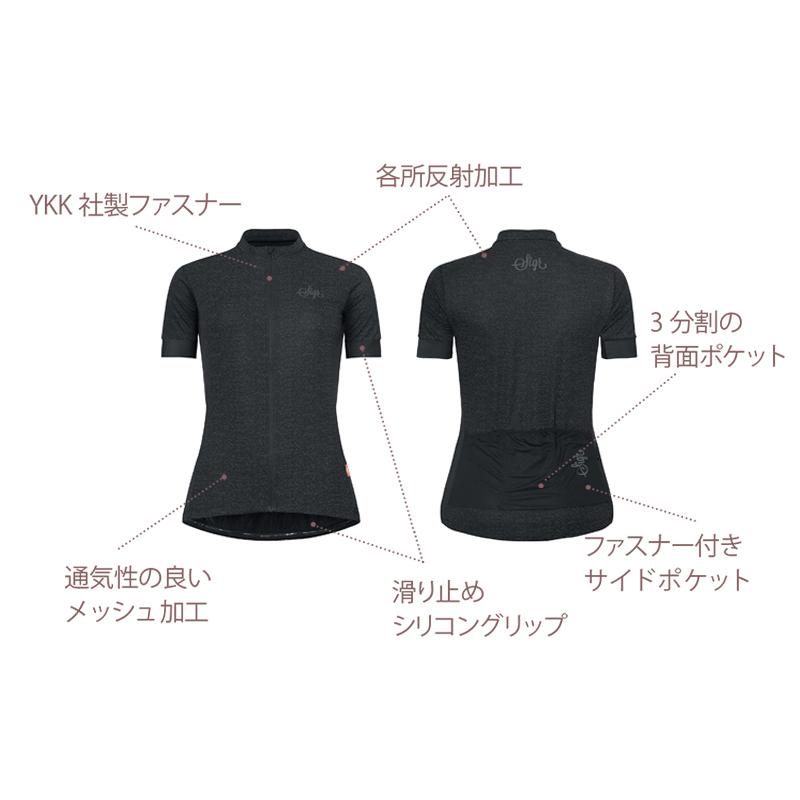 バーゲンセール！大感謝セール！シーガー NORRSKEN Jersey WOMAN（ノースキン）レディースサイクルジャージ sigr 一部色サイズ即納 土日祝も出荷の画像