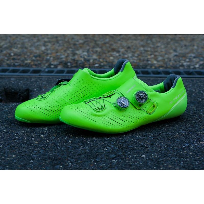 【限定モデル】シマノ S-PHYRE RC9 グリーン シマノ フラッグシップシューズS-PHYRE RC9に限定のグリーン