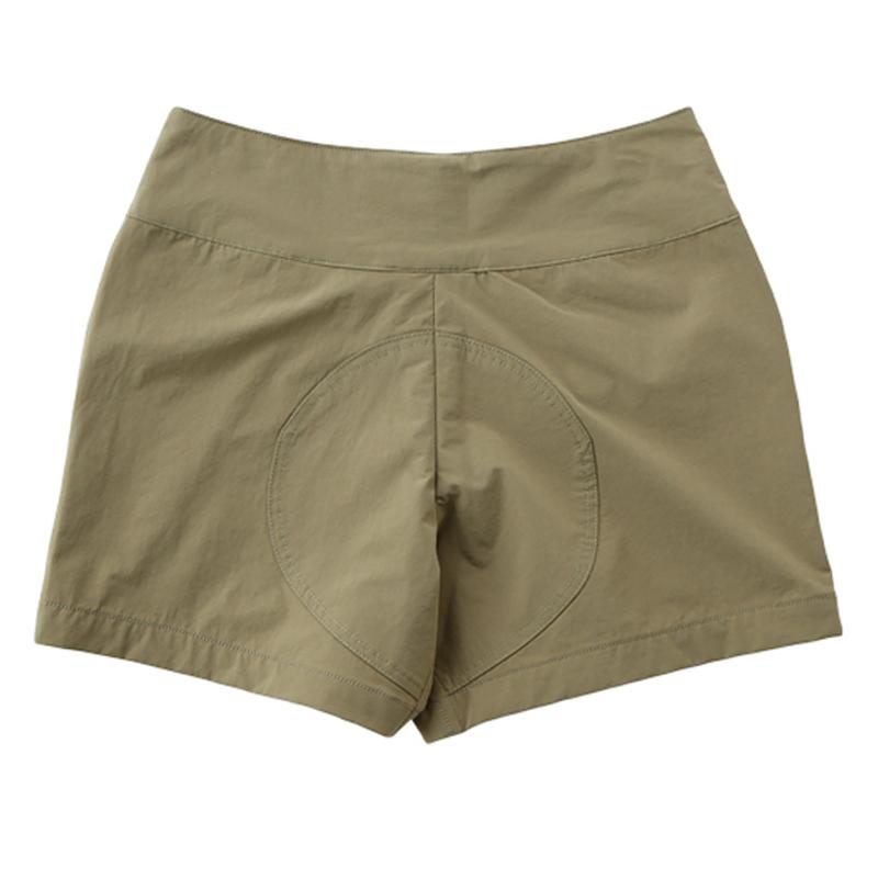 カペルミュール レディースストレッチショートパンツアシッドベージュ