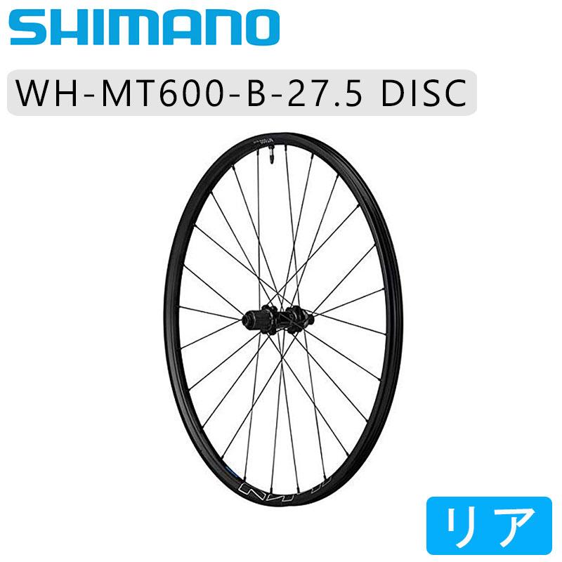シマノ（SHIMANO） WH-MT600-B リアホイール 27.5インチ ディスク