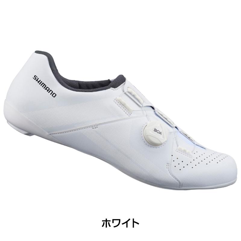 1回使用のみ　シマノ RC3 41 白　ビンディングシューズ シマノ RC3 新型クロージャーシステムが特徴的なエントリー