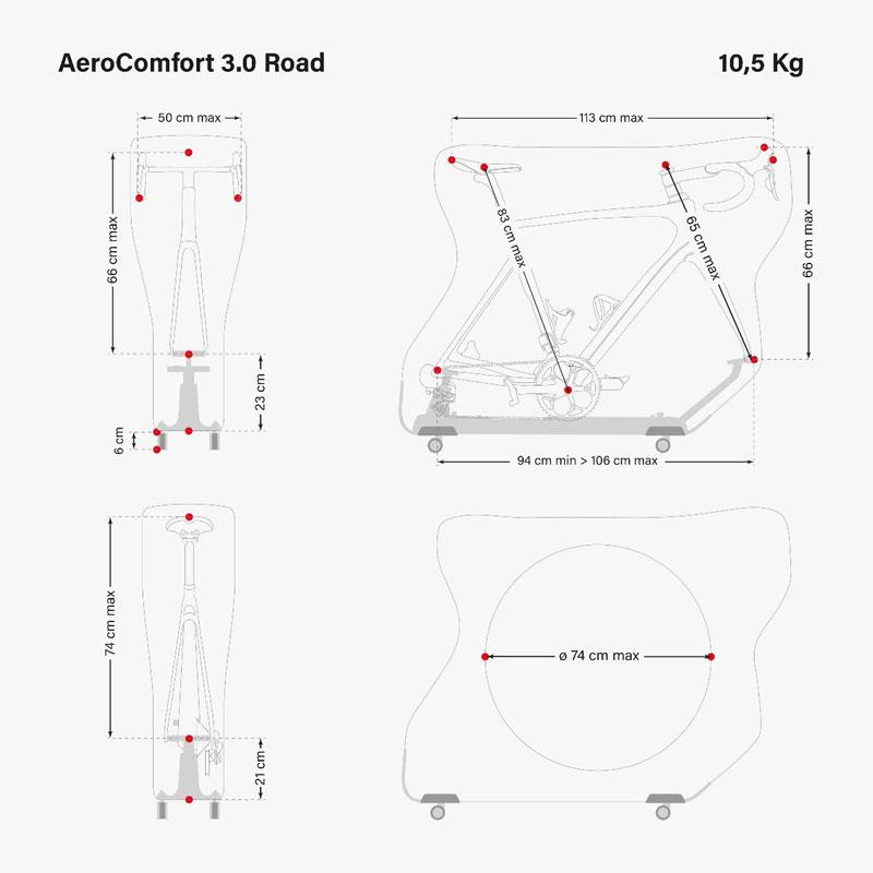 Scicon AeroComfort Road 3.0 スルーアクスル対応型 Amazon.com : SCICON Sports Aerocomfort 3.0 TSA Road Bike