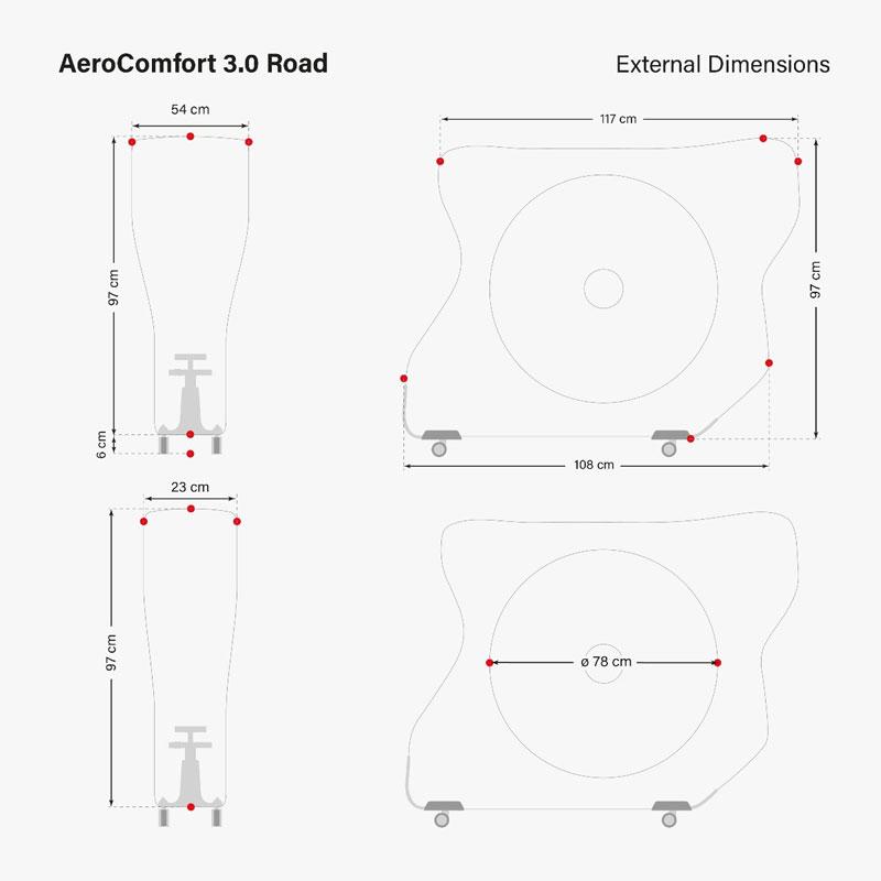SCICON（シーコン） 【ロードバイク用】AEROCOMFORT 3.0 ROAD（エアロ
