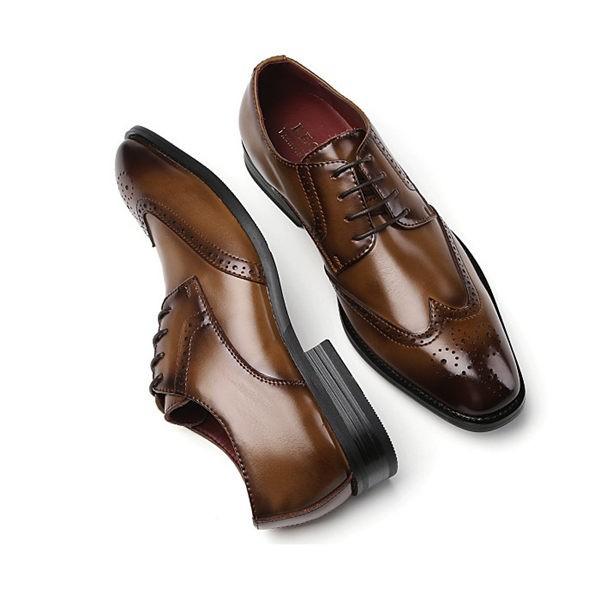本革 ビジネスシューズ メンズ 本革靴 紳士靴 大きいサイズ 幅広 3E