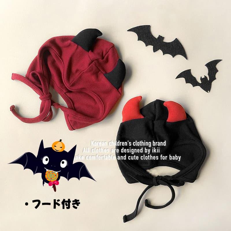 ハロウィン デビル 小悪魔 ロンパース ベビー キッズ 子供 男の子