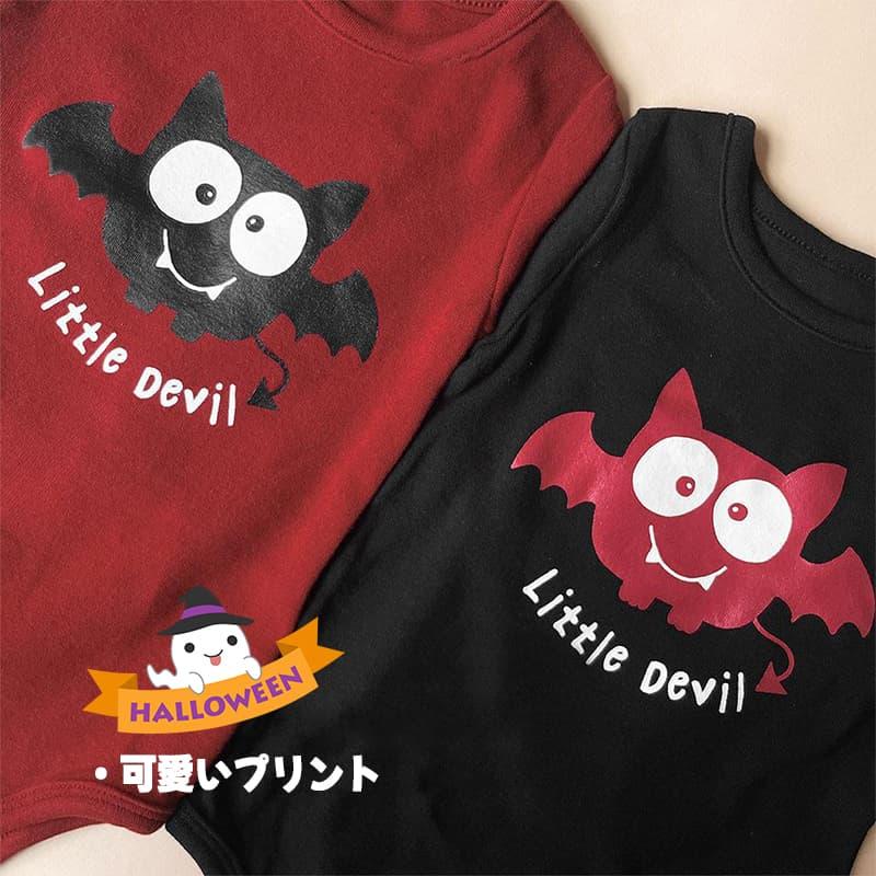 ハロウィン デビル 小悪魔 ロンパース ベビー キッズ 子供 男の子