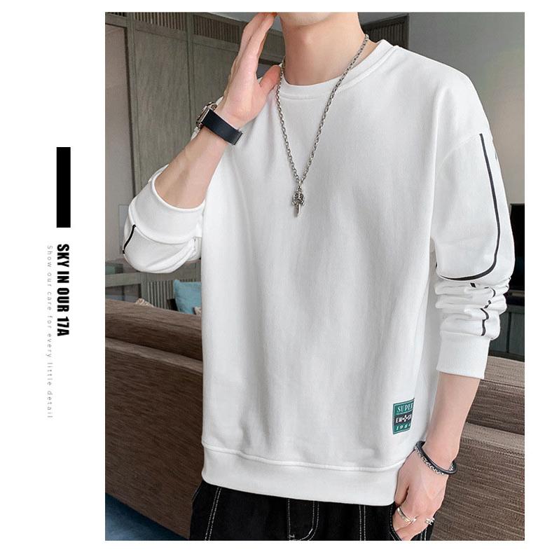 トレーナー スウェット メンズ レディース 長袖 トップス 無地 クルーネック ライト スウェットパーカー プルオーバー 薄手 大きいサイズ 大きいサイズ 白 秋冬 | ブランド登録なし | 06