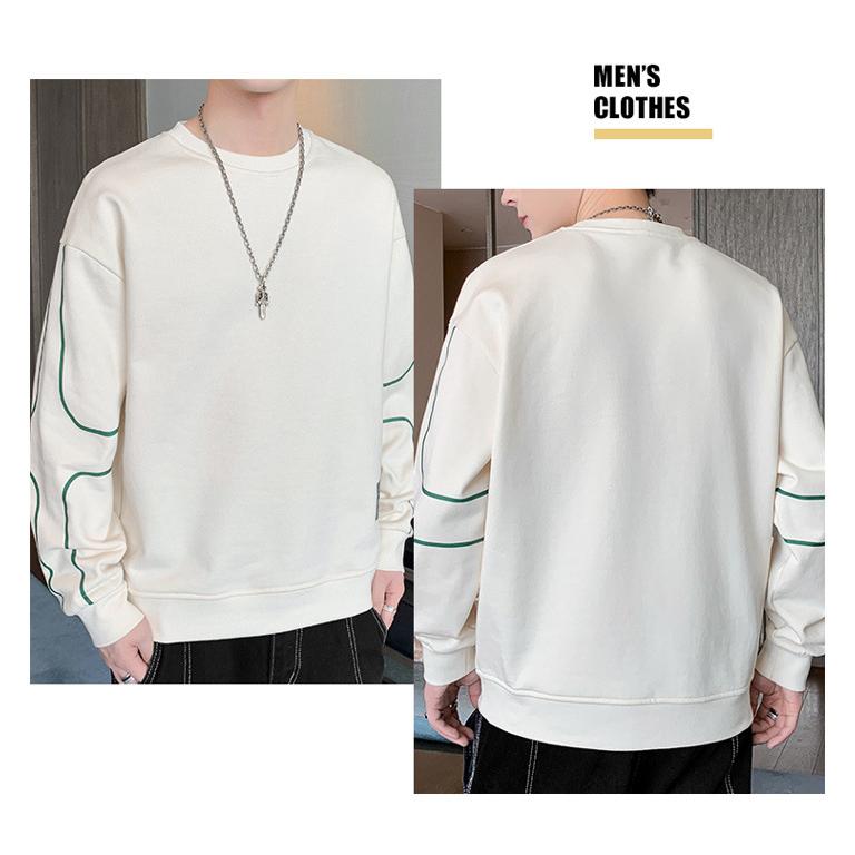 トレーナー スウェット メンズ レディース 長袖 トップス 無地 クルーネック ライト スウェットパーカー プルオーバー 薄手 大きいサイズ 大きいサイズ 白 秋冬 | ブランド登録なし | 13